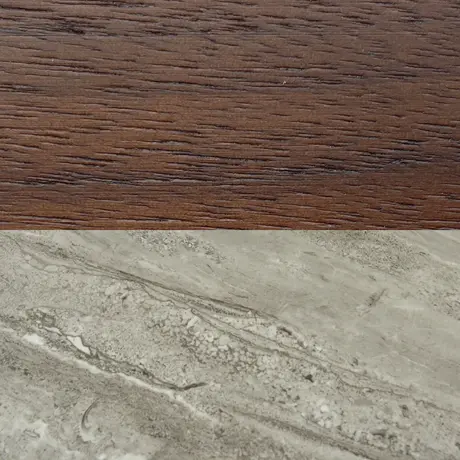 Buy Willow Small Dining Table in Timber Tobacco with Marble‑Effect Top, 7 from Furnituretta