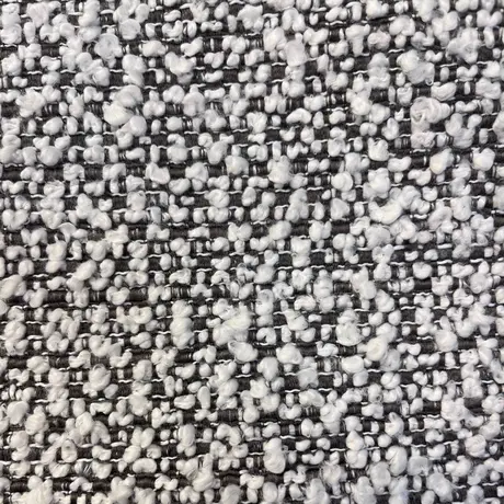 Buy Petal Dining Chair in Ivory and Taupe Boucle Fabric (sold in 2), Colour: Ivory / Taupe, 6 from Furnituretta