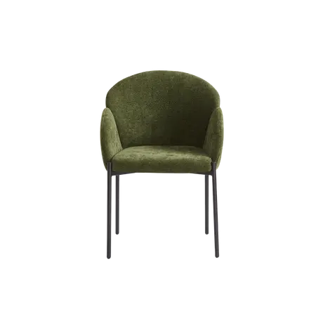 Buy Petal Dining Chair in Olive Soft Weave Upholstery (sold in 2), Colour: Olive Soft Weave from Furnituretta