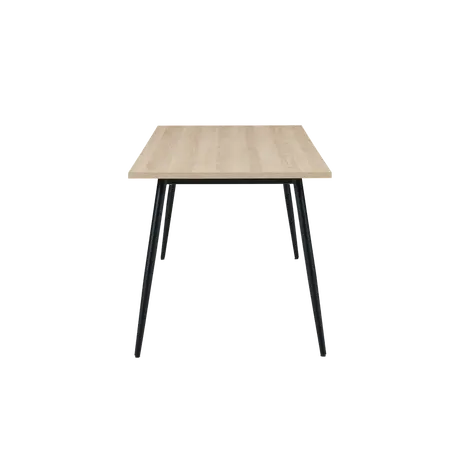 Buy Horizon 180cm Dining Table in Oak Woodgrain Finish, Colour: Oak, 5 from Furnituretta