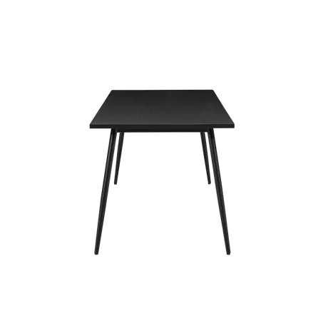 Buy Horizon 180cm Dining Table in Black Woodgrain Finish, Colour: Black, 5 from Furnituretta