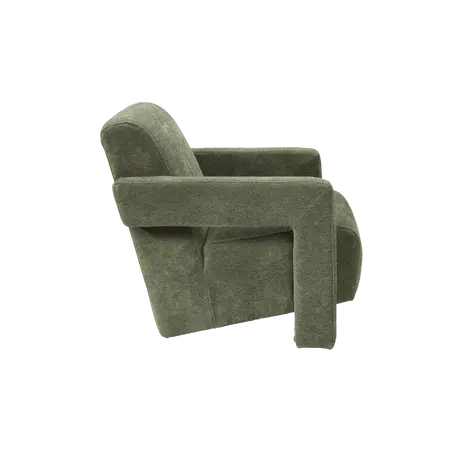 Buy Apex Angular Armchair in Soft Weave Olive Fabric, Colour: Soft Weave Olive, 6 from Furnituretta