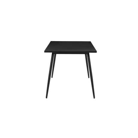 Buy Horizon Medium Dining Table in Black Woodgrain Finish, Colour: Black, 5 from Furnituretta