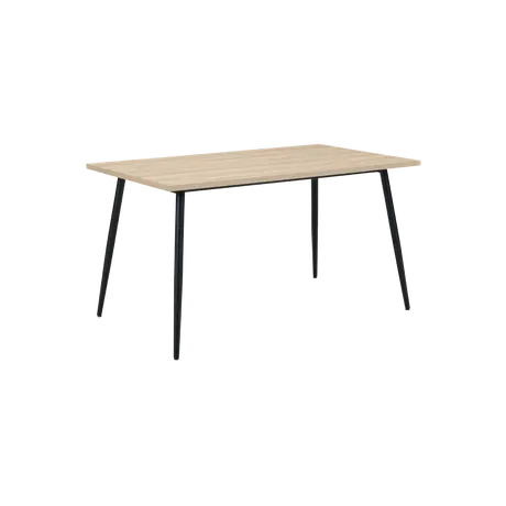 Buy Horizon Medium Dining Table in Oak Woodgrain Finish, Colour: Oak, 4 from Furnituretta