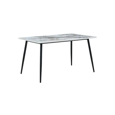 Buy Horizon Medium Rectangular Dining Table in Marble‑Effect, 3 from Furnituretta