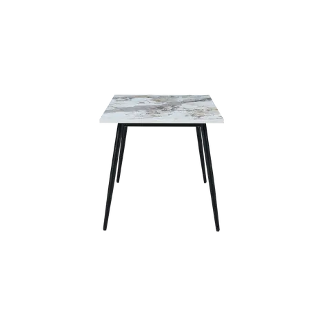 Buy Horizon Medium Rectangular Dining Table in Marble‑Effect, 4 from Furnituretta