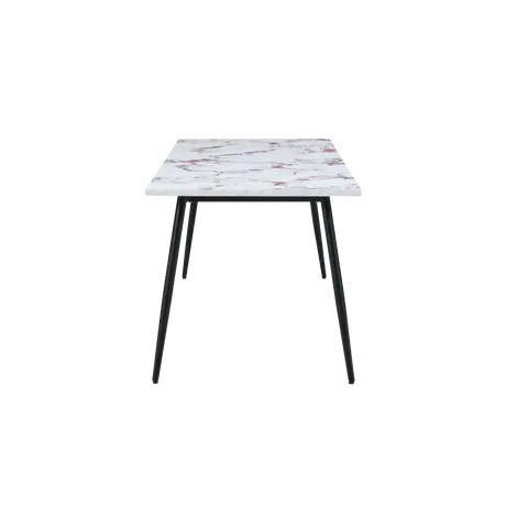 Buy Horizon Large Dining Table in Violetta Marble‑Effect Finish, Colour: Violetta, 4 from Furnituretta
