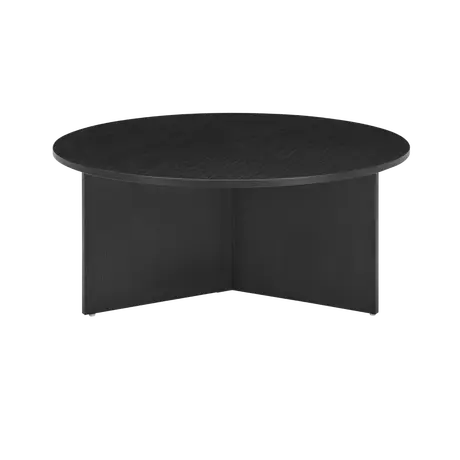 Buy Nova Coffee Table in Black Woodgrain Finish, 3 from Furnituretta