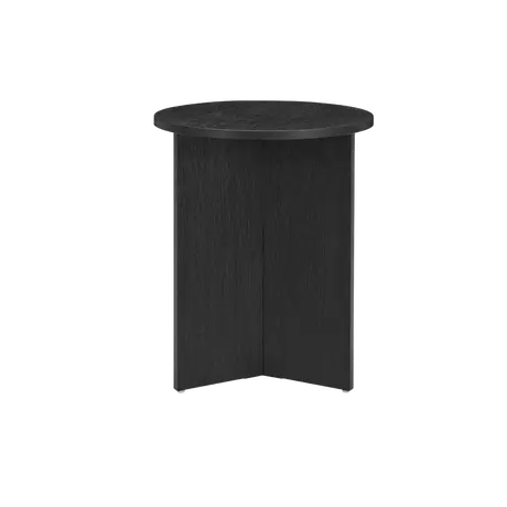 Buy Nova Side Table in Black Woodgrain Finish, 2 from Furnituretta