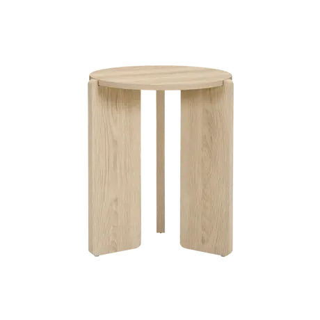 Buy Halo Side Table in Oak Woodgrain Finish, Colour: Oak, 3 from Furnituretta