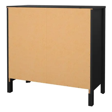 Buy Barcelona Chest: Matte Black Beauty with 3 Drawers, 5 from Furnituretta