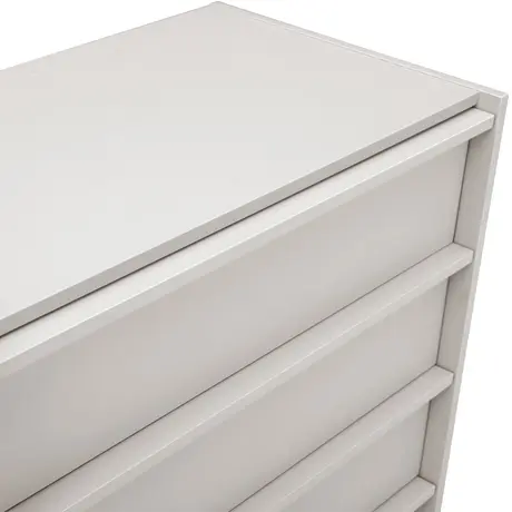 Buy Albion Chest in Stone Finish with Four Drawers, 4 from Furnituretta