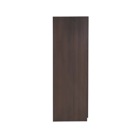 Buy Luna 2 Door Wardrobe in Espresso Woodgrain Finish, Colour: Espresso, 6 from Furnituretta