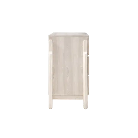 Buy Whisper Chest in White‑Washed Oak with Three Drawers, 4 from Furnituretta