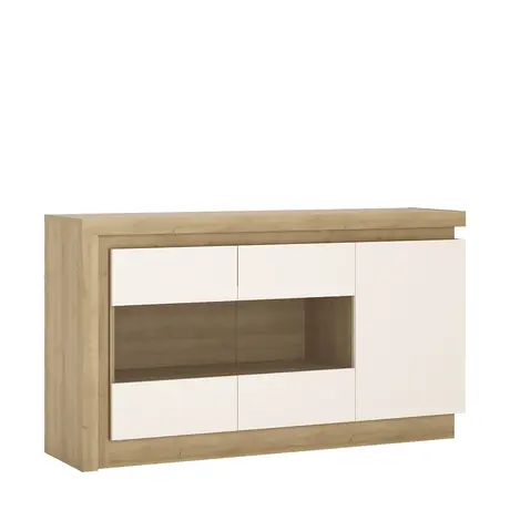 Buy Modern Elegance: Lyon Oak & White Sideboard from Furnituretta