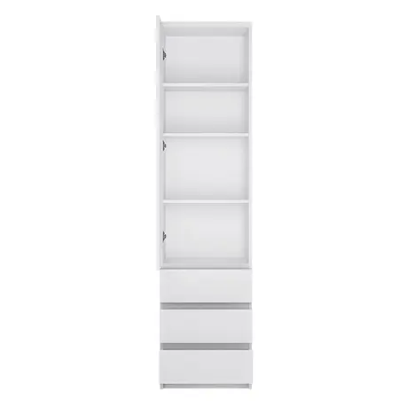 Buy Stylish and Functional Fribo 1-Door 3-Drawer Cupboard, 3 from Furnituretta