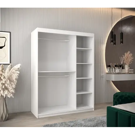 Buy Tokyo I Sliding Door Wardrobe 150cm, Colour: Oak Artisan, Item Width: 150, 7 from Furnituretta