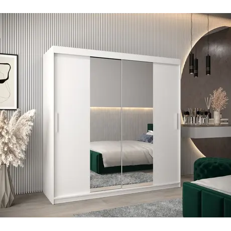 Buy Tokyo I Sliding Door Wardrobe 200cm, Colour: Oak Artisan, Item Width: 200, 6 from Furnituretta