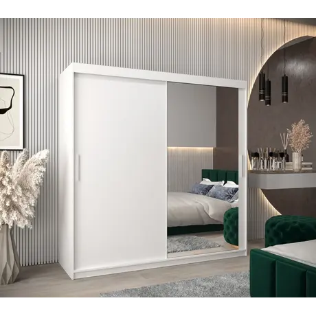 Buy Tokyo II Sliding Door Wardrobe 200cm, Colour: Oak Artisan, Item Width: 200, 6 from Furnituretta