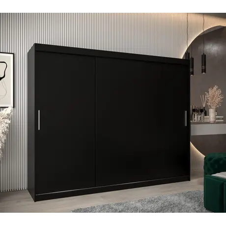 Buy Tokyo Sliding Door Wardrobe 250cm, Colour: Oak Artisan, Item Width: 250, 10 from Furnituretta