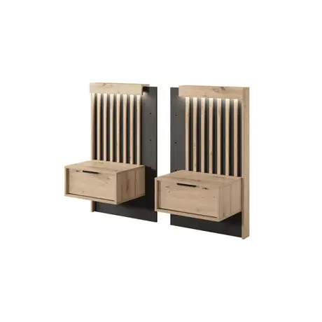 Buy Tally Bedside Tables 51cm [Set Of Two] from Furnituretta