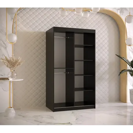 Buy Ramiro I Sliding Door Wardrobe 100cm, Colour: White, Item Width: 100, 7 from Furnituretta