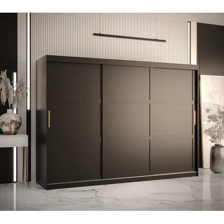 Buy Ramiro I Sliding Door Wardrobe 250cm, Colour: White, Item Width: 250, 6 from Furnituretta