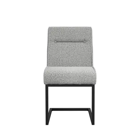 Buy Cleaver Dining Chair 2 Pack in Smoked Pearl Upholstery, Colour: Smoked Pearl, 3 from Furnituretta