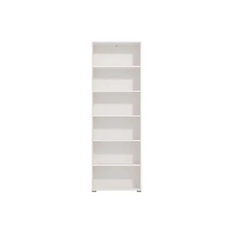 Buy Thorne Slim 211.5cm Tall Bookcase in White, Colour: White, Item Width: 70, 2 from Furnituretta