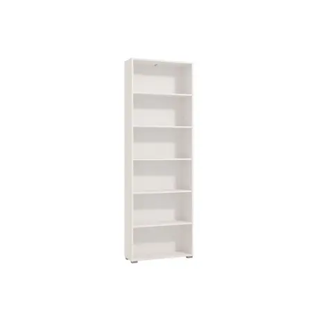 Buy Thorne Slim 211.5cm Tall Bookcase in White, Colour: White, Item Width: 70, 3 from Furnituretta