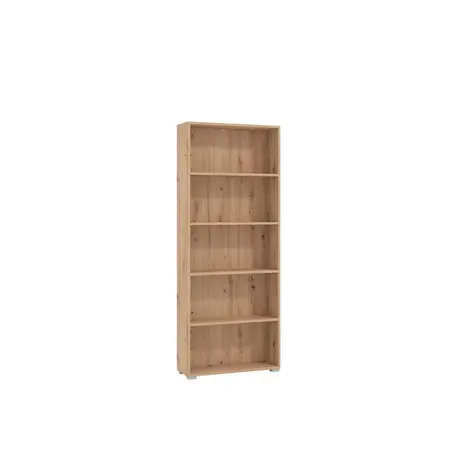 Buy Thorne Slim 176.5cm Tall Bookcase in Artisan Oak, Colour: Artisan Oak, Item Width: 70, 2 from Furnituretta