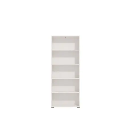 Buy Thorne Slim 176.5cm Tall Bookcase in White, Colour: White, Item Width: 70, 2 from Furnituretta