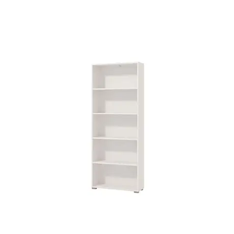 Buy Thorne Slim 176.5cm Tall Bookcase in White, Colour: White, Item Width: 70, 3 from Furnituretta