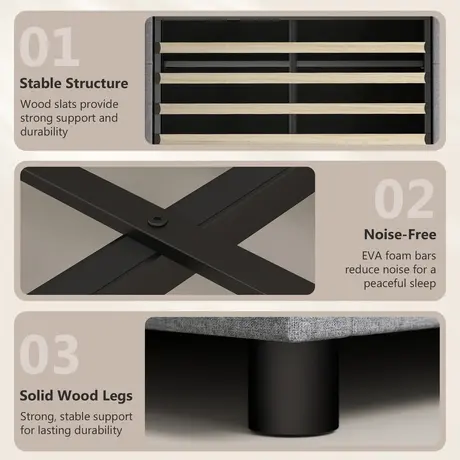 Buy HOMCOM Double Hydraulic Storage Bed with LED Lights & Charging Station, Bed Size: Double (4ft6), 9 from Furnituretta