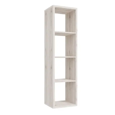 Buy Mauro 3 Shelves Storage Unit in Sand Oak from Furnituretta