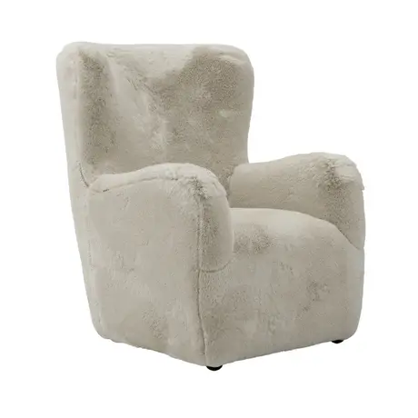 Buy Bear Wolf Faux Fur Occasional Chair from Furnituretta