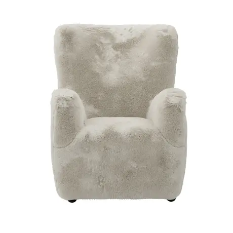 Buy Bear Wolf Faux Fur Occasional Chair, 3 from Furnituretta