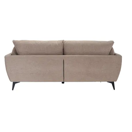 Buy Carter Taupe 3 Seater Sofa in Dark Neutral Textured Fabric, 4 from Furnituretta