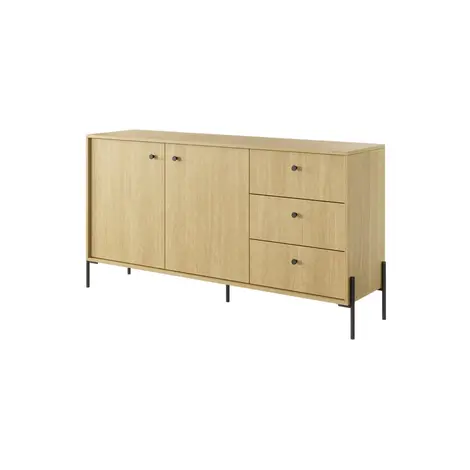 Buy Scandi Sideboard Cabinet 157cm [Drawers] from Furnituretta