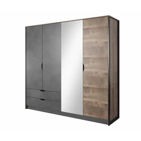Buy Arden Hinged Door Wardrobe 220cm from Furnituretta