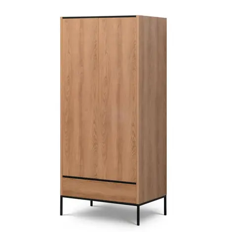 Buy Loft Caramel Hinged Wardrobe from Furnituretta