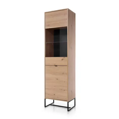 Buy Amber Tall Display Cabinet from Furnituretta