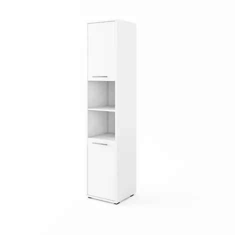 Buy CP-08 Tall Storage Cabinet for Vertical Wall Bed Concept White Matt, Colour: White Matt, Width: 45 from Furnituretta