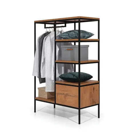 Buy Loft Open Wardrobe Storage System from Furnituretta