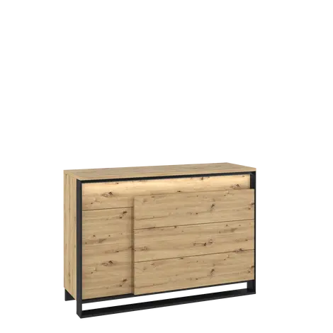 Buy Quant QA-08 1 Door 3 Drawers Cabinet from Furnituretta