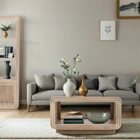 Buy Elegant Hudson Carved Mango Wood Coffee Table from Furnituretta