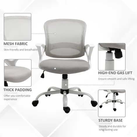 Vinsetto Office Chair Mesh Swivel Desk Chair, 8 for sale Buy Vinsetto Office Chair Mesh Swivel Desk Chair, 8 from Furnituretta