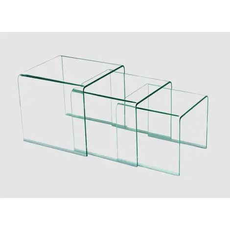 Buy Angola Clear Nest 3Pc from Furnituretta