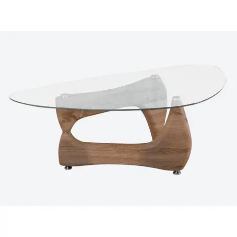 Buy Paco Glass Coffee Table Natural from Furnituretta