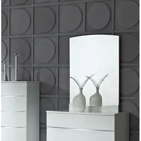 Buy Arden/Widney White High Gloss Dressing Table Mirror from Furnituretta